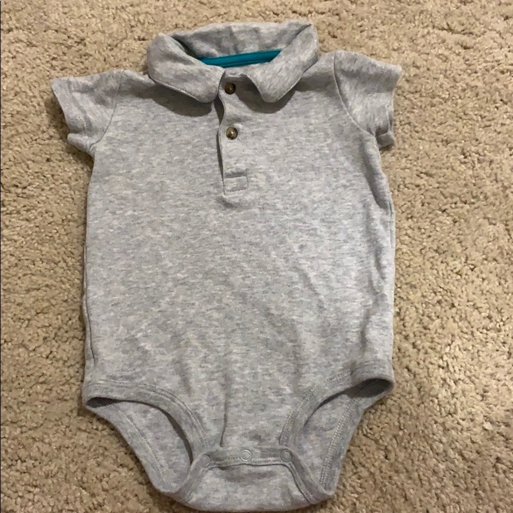 18 month grey onesie